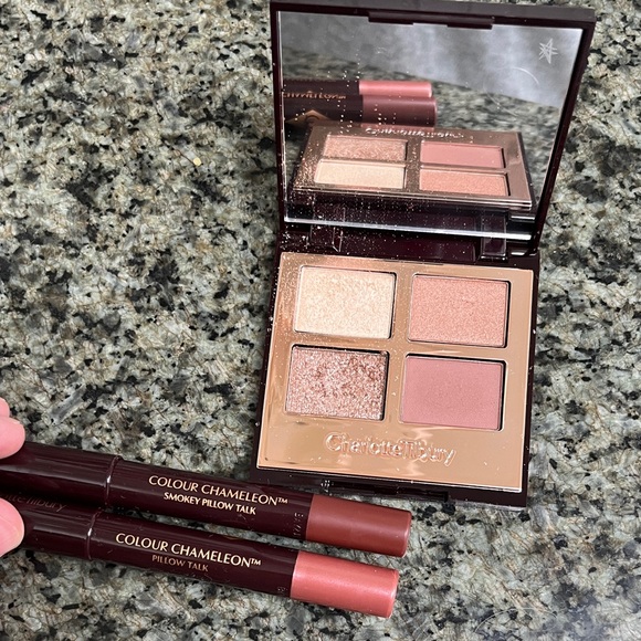 Charlotte Tilbury Eyeshadow Palette and Stick Set - Pink and Gold - Picture 1 of 5